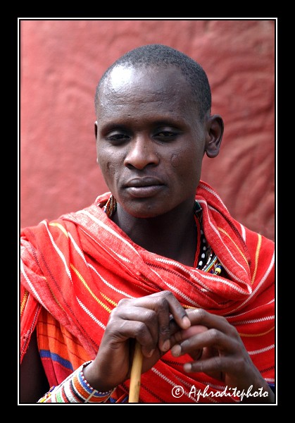 33 Maasai portraits